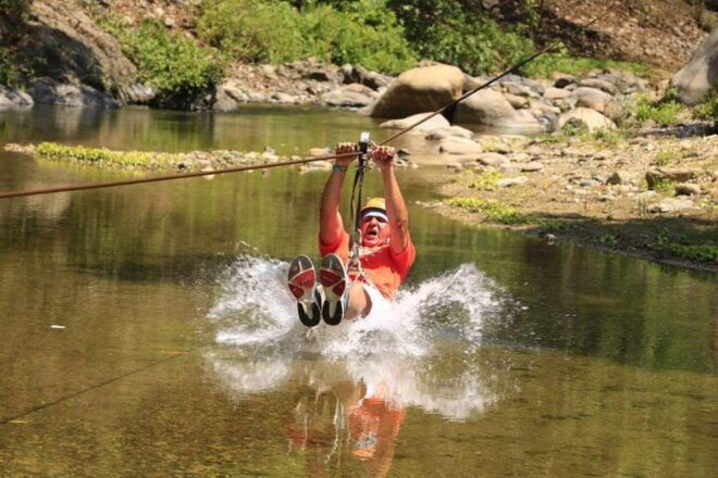 Puerto Vallarta: Combo Adventure ATV, Zipline and Mule Ride - Zipline Experience