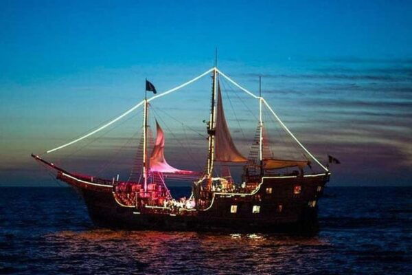 Puerto Vallarta: Pirate Ship Night Cruise With Dinner - Frequently Asked Questions