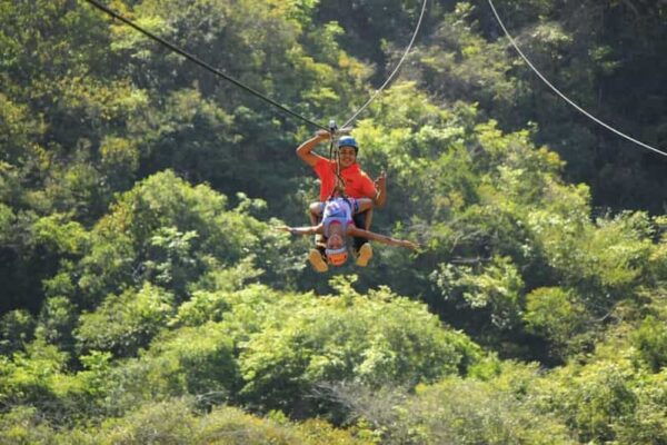 Puerto Vallarta: Super Combo Adventure RZR + Canopy + Mules - Mule Ride and Tequila Tasting