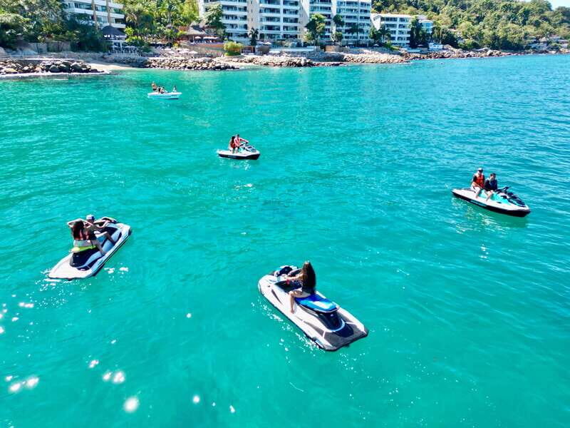 Puerto Vallarta:Exclusive jet ski tour discovers Colomitos Beach - An In-Depth Look at the Jet Ski Tour