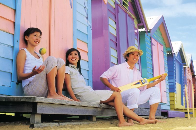 Puffing Billy Train & Penguin Parade & Koala Park & Brighton Beach - Brighton’s bathing boxes make a bright first stop