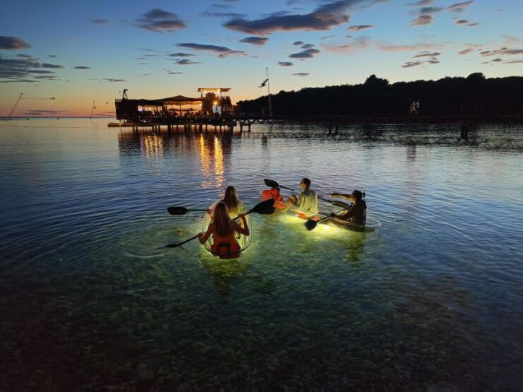 Pula: Blue Cave Clear-Bottom Kayak Sunset&Night Tour - Activity Details