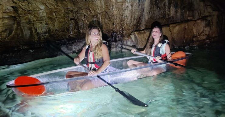 Pula: Blue Cave Illuminated Clear-Bottom Kayak Night Tour - Activity Details