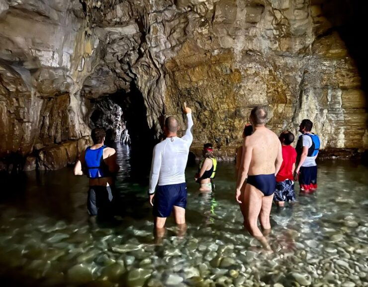 Pula: Blue Cave Kayak Tour With Swimming and Snorkeling - Experience Highlights
