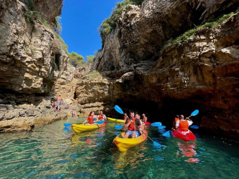Pula: Cave, Canyon and Island Kayak Tour Snorkel&Explore - An Authentic Croatian Adventure in the Heart of Pula’s Coastline