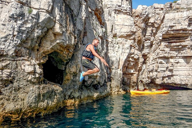 Pula Cliffs & Cave Kayaking - Equipment Provided