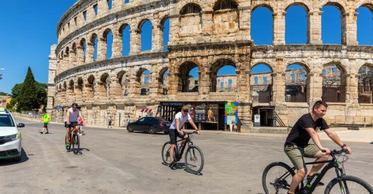 Pula E-Bike Tour: From Verudela to Pula City Center - Key Highlights