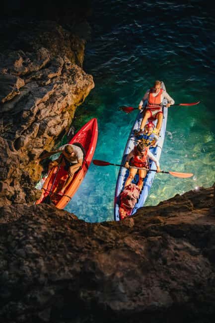 Pula: Glow Kayak Night Tour - Cave and Underwater World - The Itinerary Breakdown