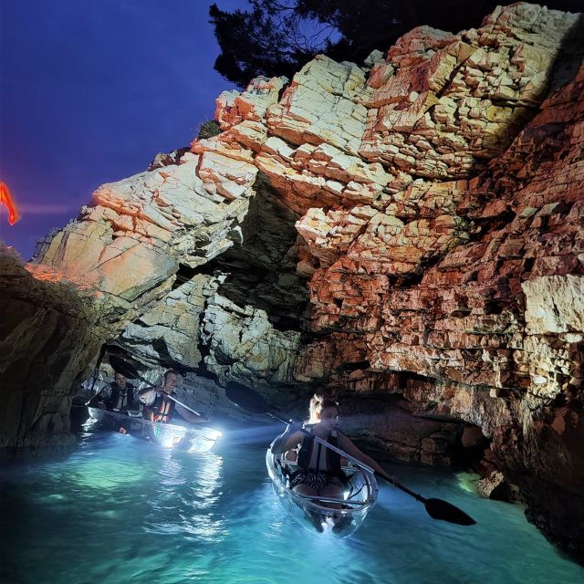 Pula: Istria Sea Canyon Illuminated Kayak Tour by Night - Good To Know