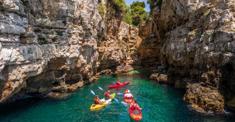 Pula: Kayak Adventure with Cave & Island Snorkeling - Practicalities and What to Bring