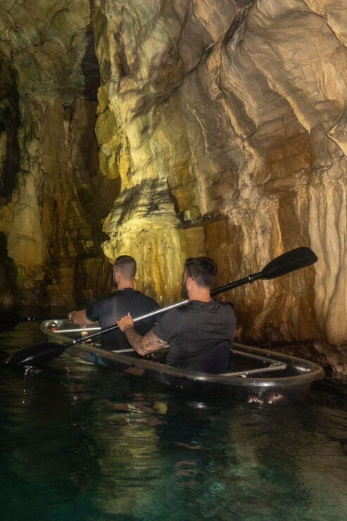 Pula: Morning Kayak Tour To Blue Cave and Valley of Tears - Unique Kayaking Experience