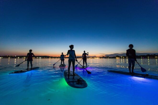 Pula: Night LED Stand-Up Paddle Board Tour - Included Features and Benefits