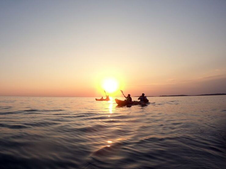 Pula: Sunset Kayak Tour With Snorkeling and Cliff Jumping - Booking and Logistics Details