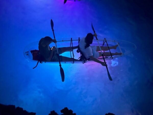 Pula: Sunset/Night Illuminated Transparent Kayak Cave Tour - Safety Measures