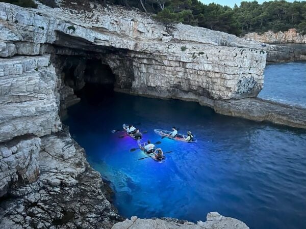 Pula: Sunset/Night Illuminated Transparent Kayak Cave Tour - Tips for Your Tour