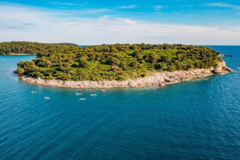 Pula: Three Island Kayak Tour with Cave Photo & Snorkeling - The Sum Up