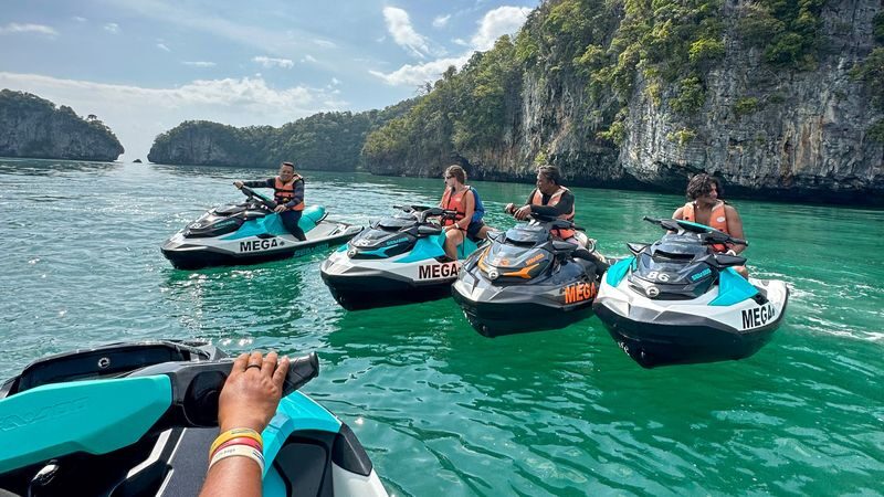 Pulau Dayang Bunting and Langkawi Islands Jet Ski Tour by Mega Water Sports - Mangroves, eagles and the island chain