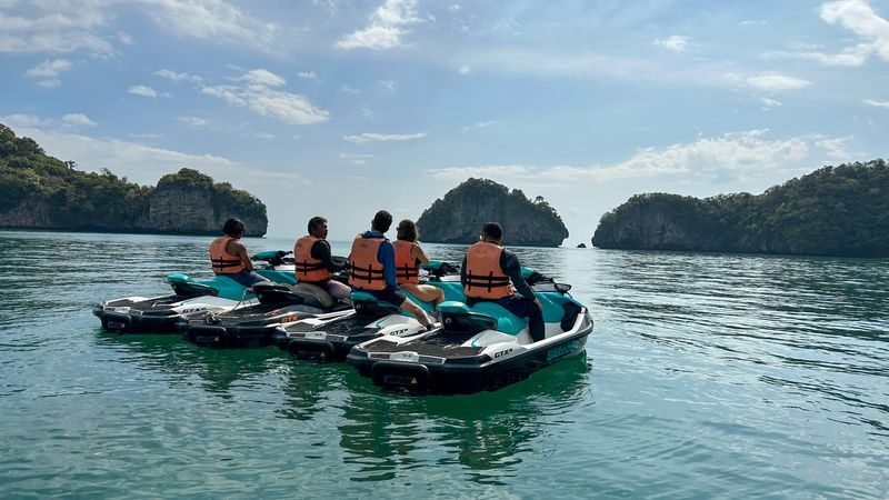 Pulau Dayang Bunting and Langkawi Islands Jet Ski Tour by Mega Water Sports - Intan Kecil and the final swim