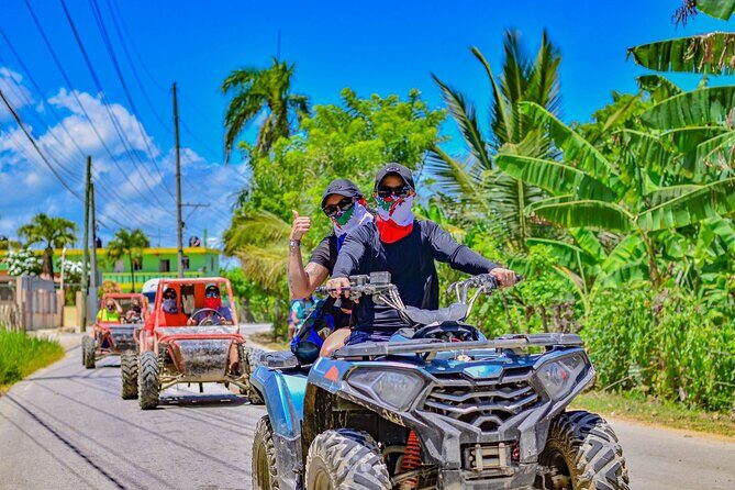 Punta Cana Buggy Adventure + Transport: Beach & Cave - FAQs