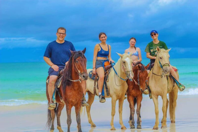 Punta Cana Horseback riding & Sunset + beach + free pick-up - The Itinerary in Detail