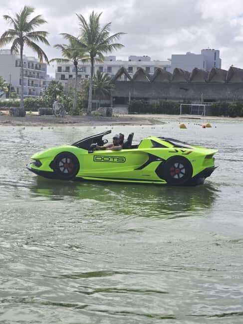 Punta Cana: Ride in Style on a Lamborghini Jet Car Boat - Good To Know