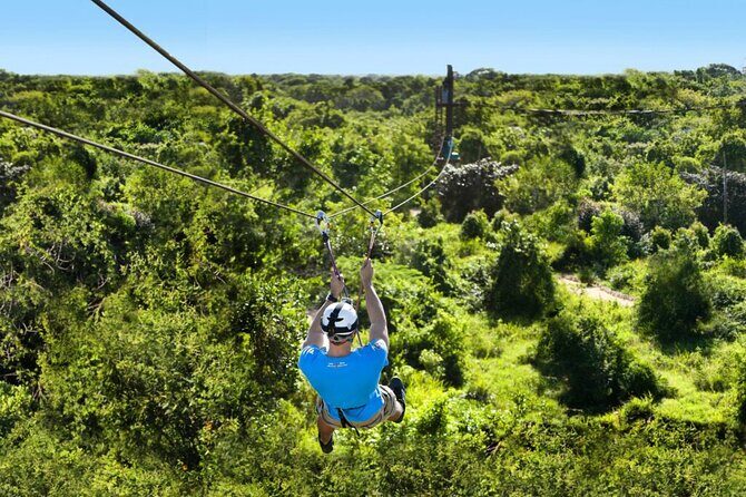 Punta Cana Ziplines, Hanging Bridge, and Waterfall Pool Adventure - Good To Know