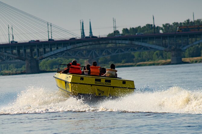 Pure Adrenaline by JETGO Boat Tour on Vistula in Warsaw - Fitness Level