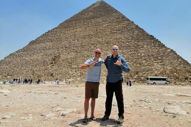 Pyramids and Museum of Civilization Tour With Dinner Cruise - Meeting and Pickup Details