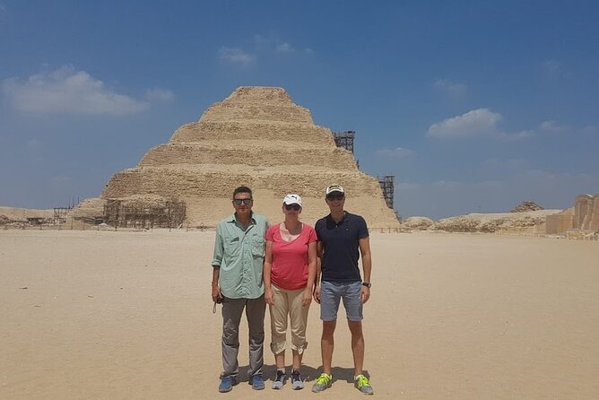 Pyramids Day Visit Giza Pyramids With Sphinx, Saqqara Pyramid, Dahshur Pyramids - Pricing and Booking Information