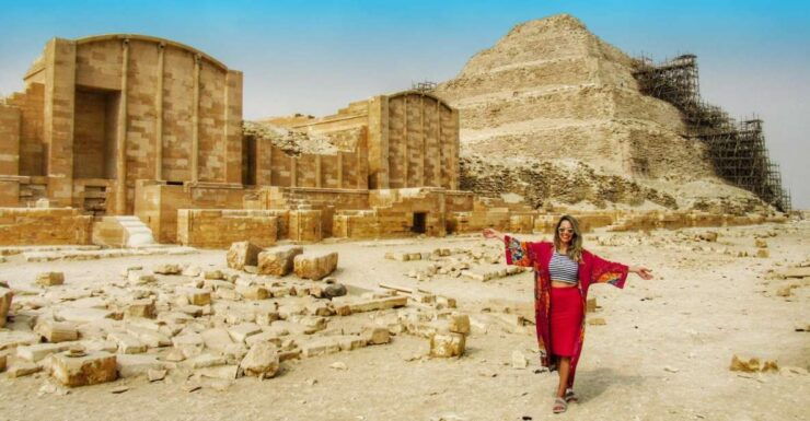 Pyramids Of Giza Sphinx, And Saqqara Tour - Booking Details