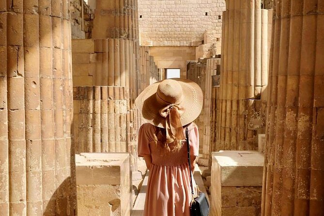 Pyramids of Giza, Sphinx of Memphis, the Bent Pyramid and the Step Pyramid - Pickup Information and Start Time