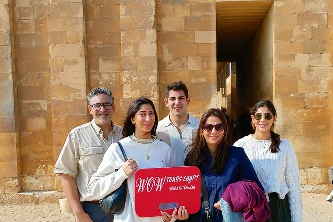 Pyramids, Sakkara and Memphis Day Tour-Car, Tickets, Guide, Lunch - Tour Itinerary