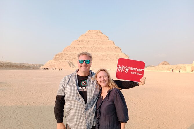 Pyramids, Sakkara and Memphis Day Tour-Car, Tickets, Guide, Lunch - Inclusions