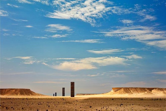 Qatar West Coast Tour, Zekreet, Richard Serra Sculpture, Mushroom Rock Formation - Film City