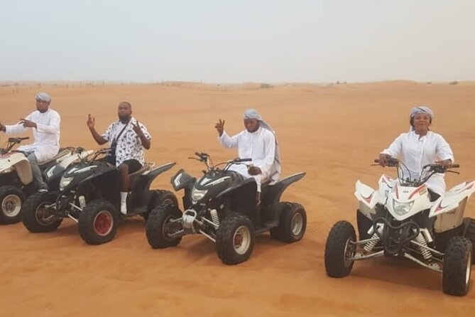 Quad Bike 30 Minutes With Full Desert Safari Dinner and Shows - Cancellation Policy