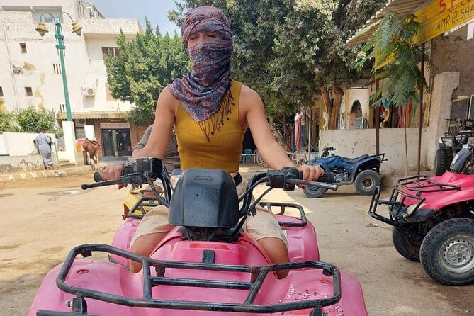 Quad Bike Around Giza Pyramids Sahara From Cairo Giza Hotel - Pickup Points