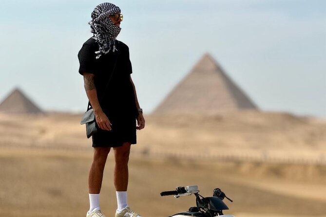 Quad Bike Around Giza Pyramids Sahara From Cairo Giza Hotel - Location: Cairo, Egypt