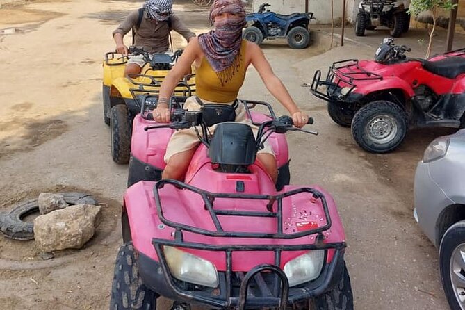 Quad Bike Around Giza Pyramids Sahara From Cairo Giza Hotel - Duration: One Hour
