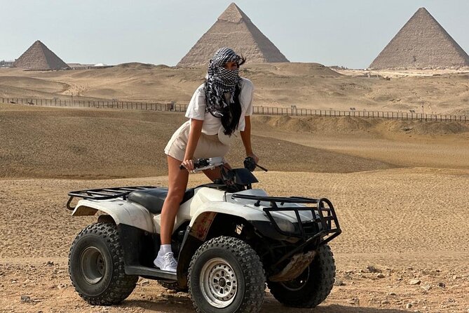 Quad Bike Around Giza Pyramids Sahara From Cairo Giza Hotel - Price: From .00