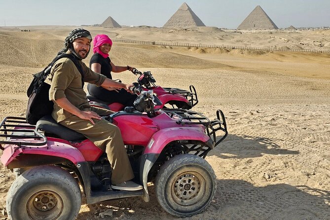 Quad Bike ATV and Nile Dinner Cruise With Belly Dancer Show - Meeting and Pickup
