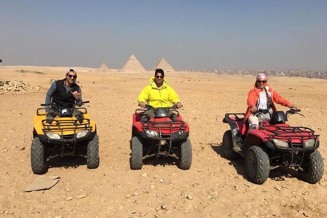 Quad Bike ATV Ride Around Giza Pyramids Sahara - Reviews