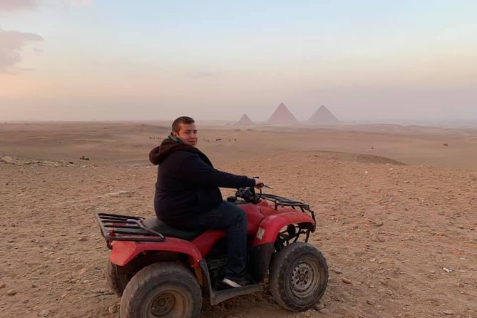 Quad Bike ATV Ride Around Giza Pyramids Sahara - Frequently Asked Questions
