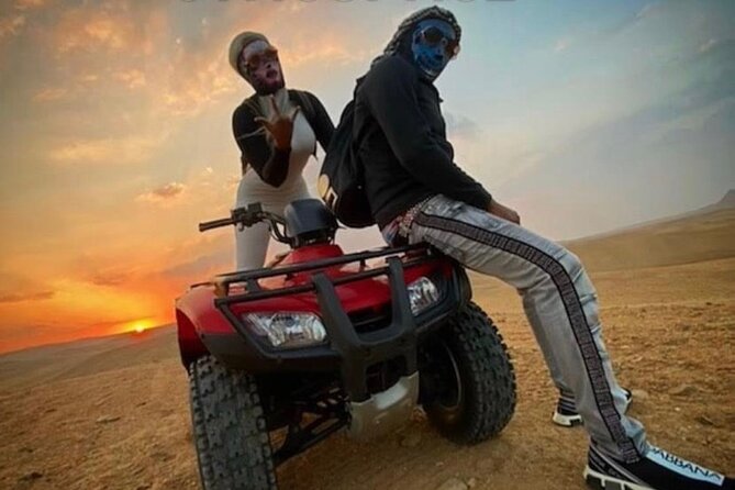 Quad Bike ATV Tours in the Pyramid Giza Desert With Egyptian Tea - Enjoy Egyptian Tea During the Quad Bike ATV Tour