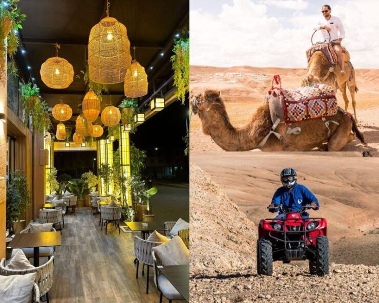Quad Bike & Camel Ride in Agafay With Dinner at Chouf L'Or - Booking Details