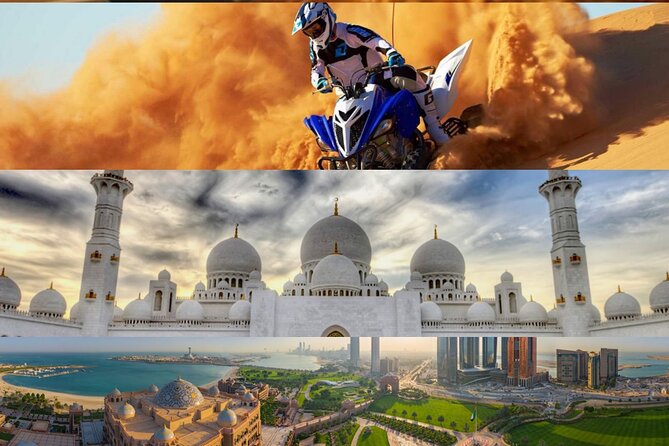 Quad Bike Desert Safari, BBQ Dinner, LiveShows & AbuDhabi City Tour(2 Days Tour) - Tour Duration and Itinerary