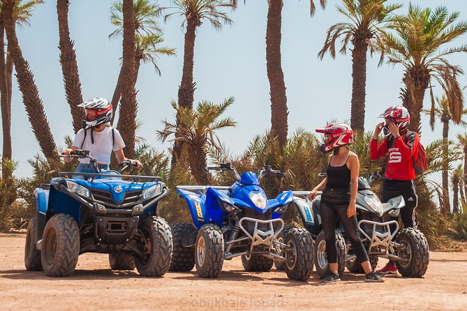 Quad Bike in Marrakech Palm Groves With Tea Break - Tour Highlights
