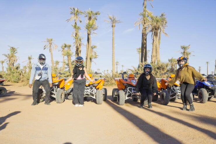 Quad Bike in the Desert & Dromedary Tour - Marrakech Hidden Oasis Exploration