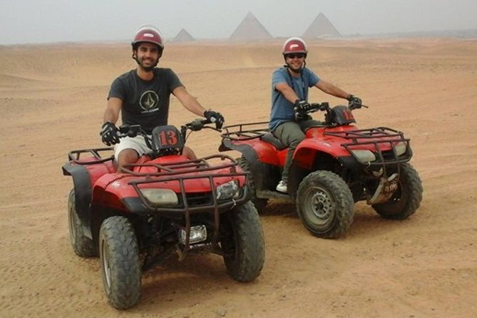 Quad Bike Ride Around Giza Pyramids Private Desert Safari Trip - Important Information