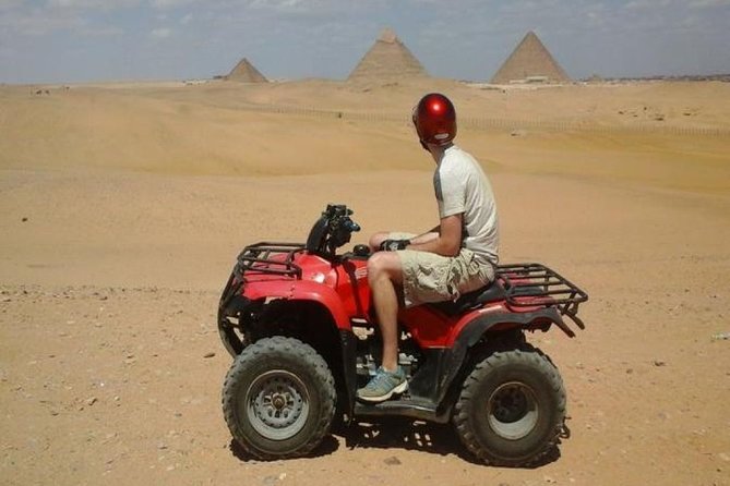 Quad Bike Ride Around Giza Pyramids Private Desert Safari Trip - Pricing and Reviews