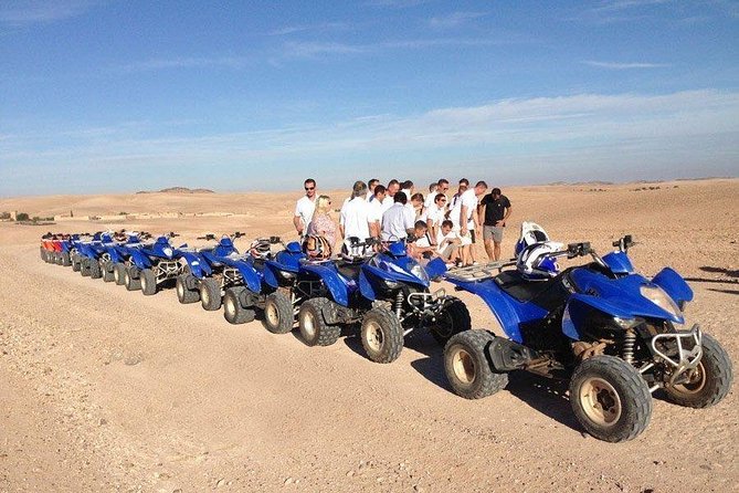 QUAD BIKE Small Group 1/2 Day in Marrakech - Pickup Information